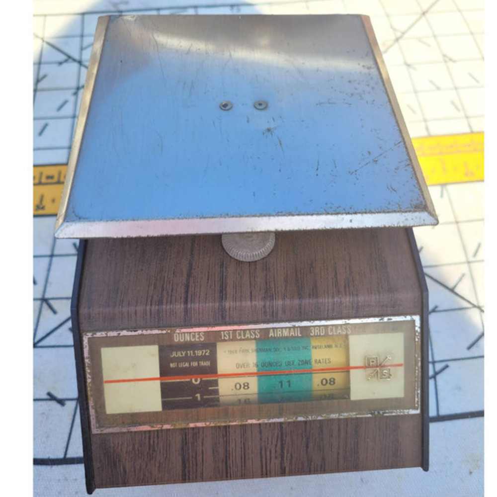 Vintage Park Sherman‎ 60s Postal Scale